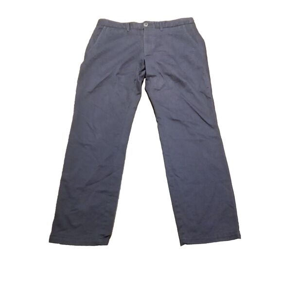 Perk Pants Men's Size 34x30 Gray Slim Fit Stretch Feel Good Chino (35x30) - Picture 1 of 6